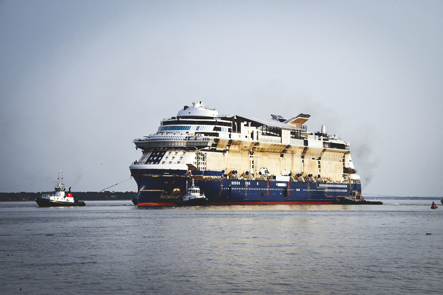 Celebrity Cruises Marks Celebrity Beyond Float Out At Chantiers De L